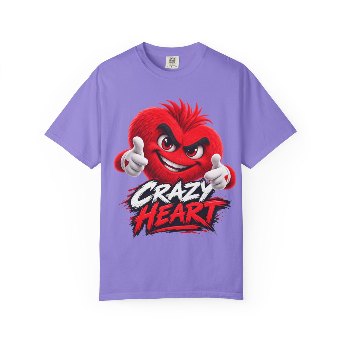 Crazy Heart Graphic T-Shirt | Crazy Hearts USA