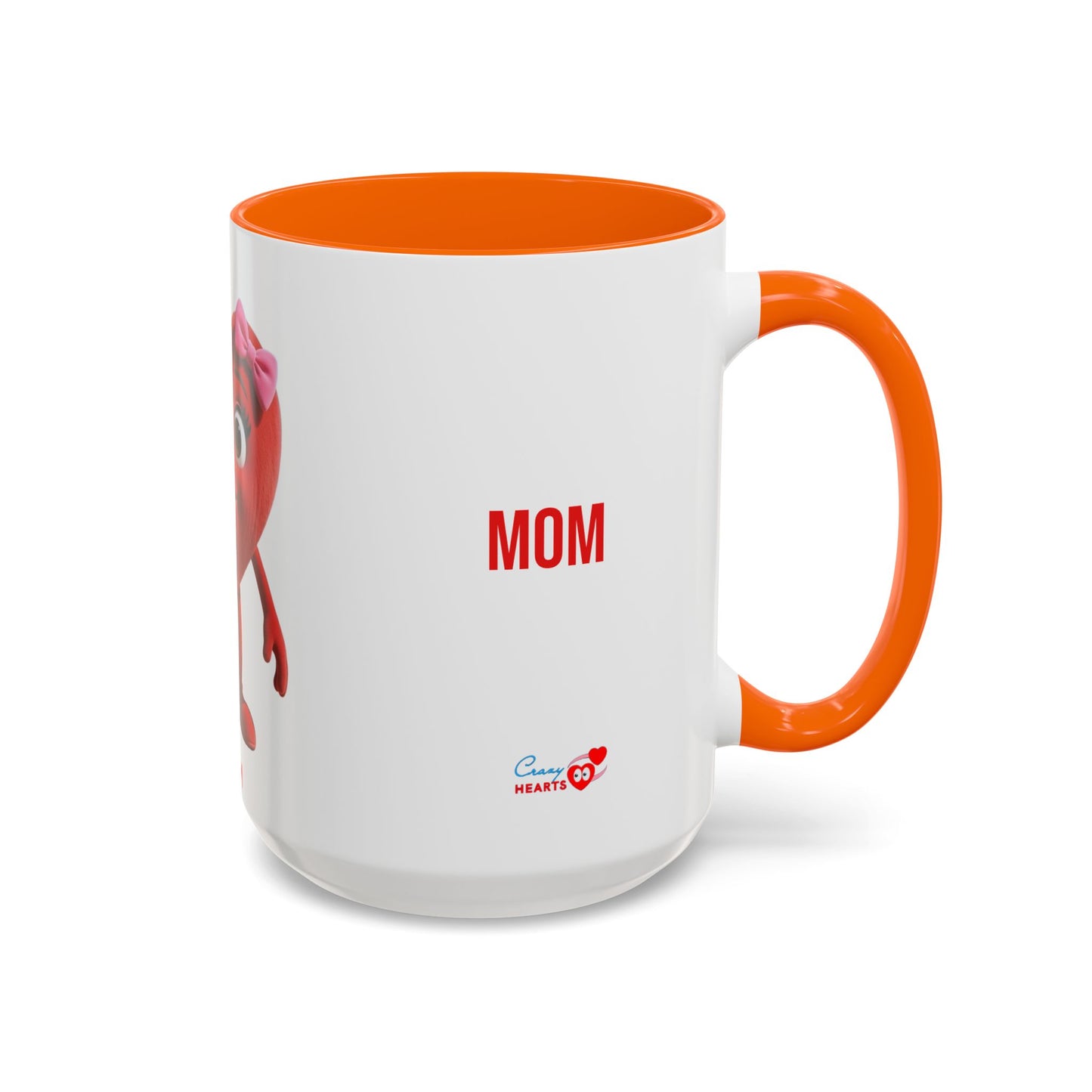 Mom Heart Coffee Mug (11, 15oz)