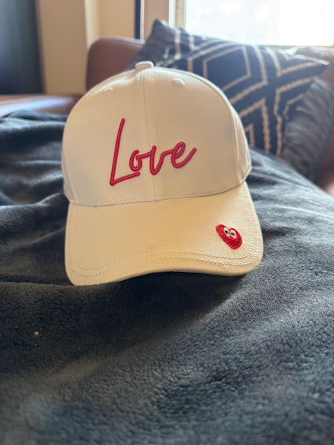 Love Hat – 3D Embroidered Heart Cap