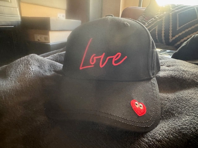 Love Hat – 3D Embroidered Heart Cap