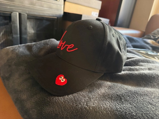 Love Hat – 3D Embroidered Heart Cap
