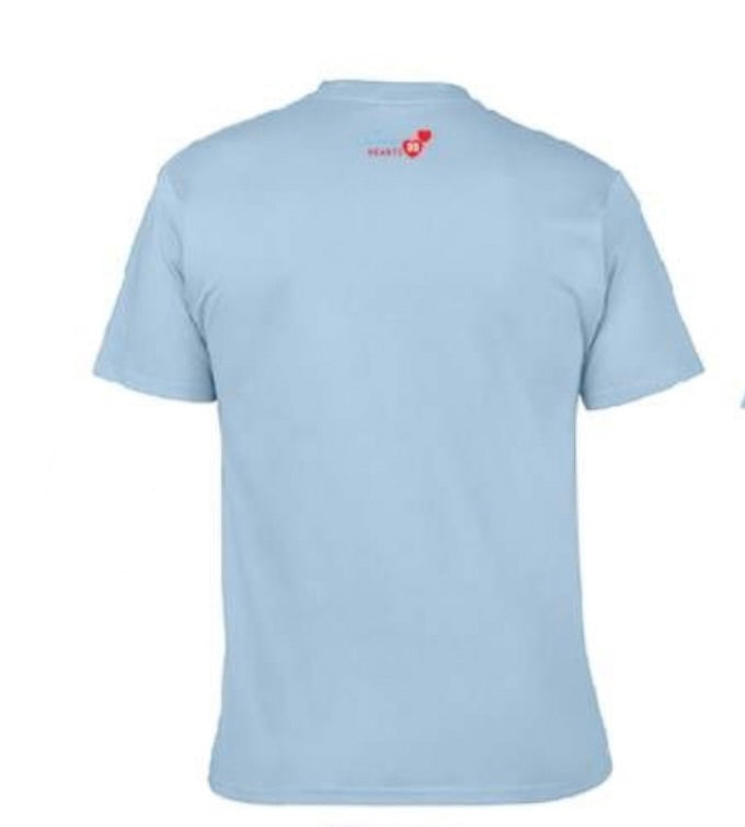 Embroidered Heart Eyes T-Shirt – Premium Cotton Tee